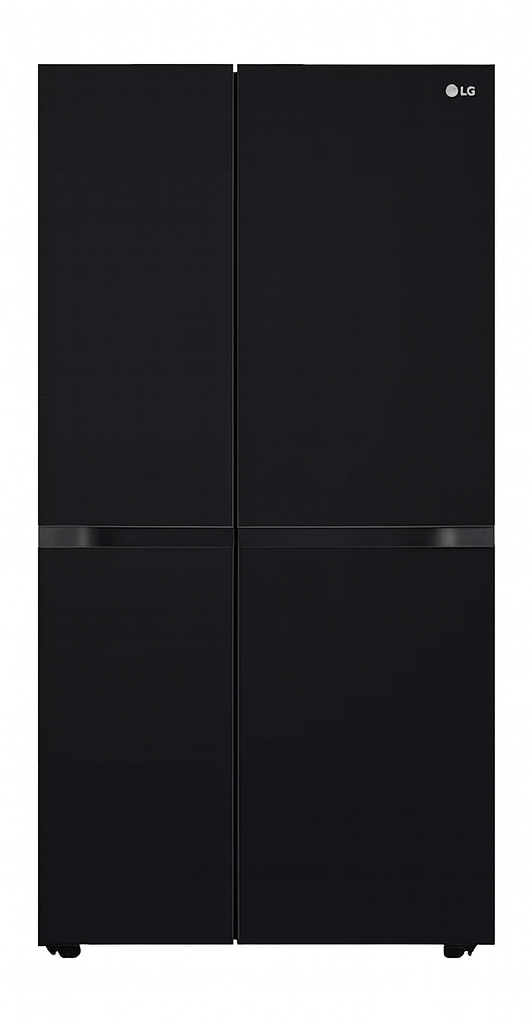LG GL-B277HBM3 790L Side-by-Side Convertible Refrigerator – Smart Inverter Compressor, Hygiene Fresh+,Premium Black Glass Finish