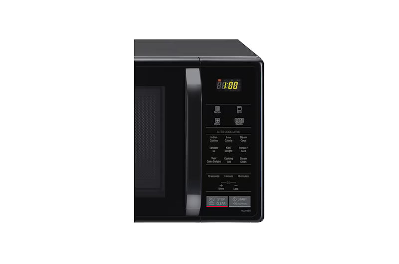 LG MC2146BG 21 L Convection Microwave Oven | Intellowave Technology | 151 Auto Cook Menus Glossy Black
