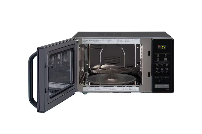 LG MC2146BG 21 L Convection Microwave Oven | Intellowave Technology | 151 Auto Cook Menus Glossy Black