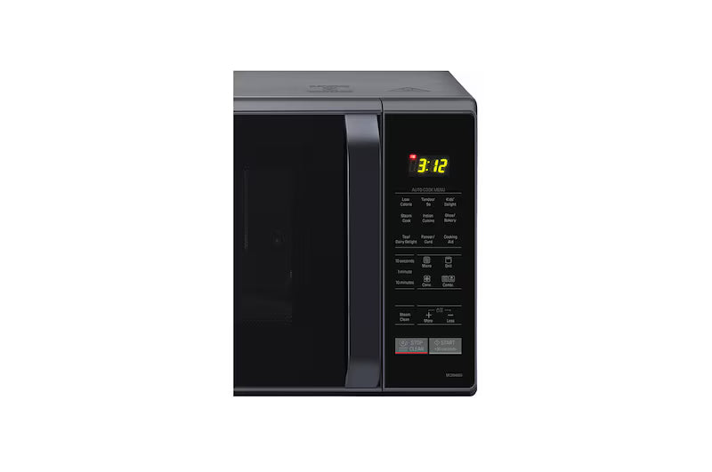 LG 28 L All-In-One Convection Microwave Oven with 251 Auto Cook Menu, Quartz Heater, Health Plus Menu, Black