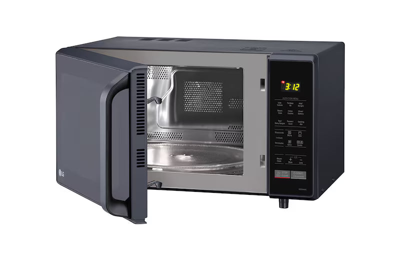 LG 28 L All-In-One Convection Microwave Oven with 251 Auto Cook Menu, Quartz Heater, Health Plus Menu, Black