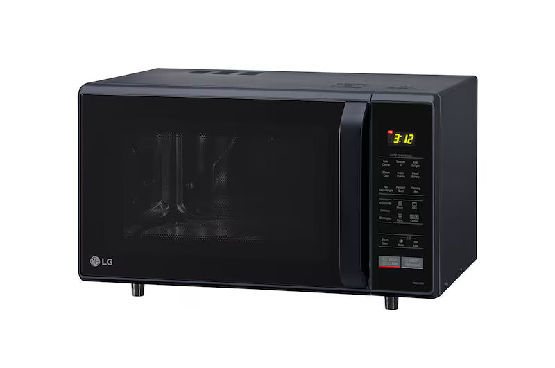 LG 28 L All-In-One Convection Microwave Oven with 251 Auto Cook Menu, Quartz Heater, Health Plus Menu, Black