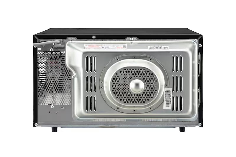 MJEN326SFW LG 32 L Scan-To-Cook Charcoal Microwave Oven with Healthy Heart™, Charcoal Lighting Heater, Motorised Rotisserie, Steam chef, Black