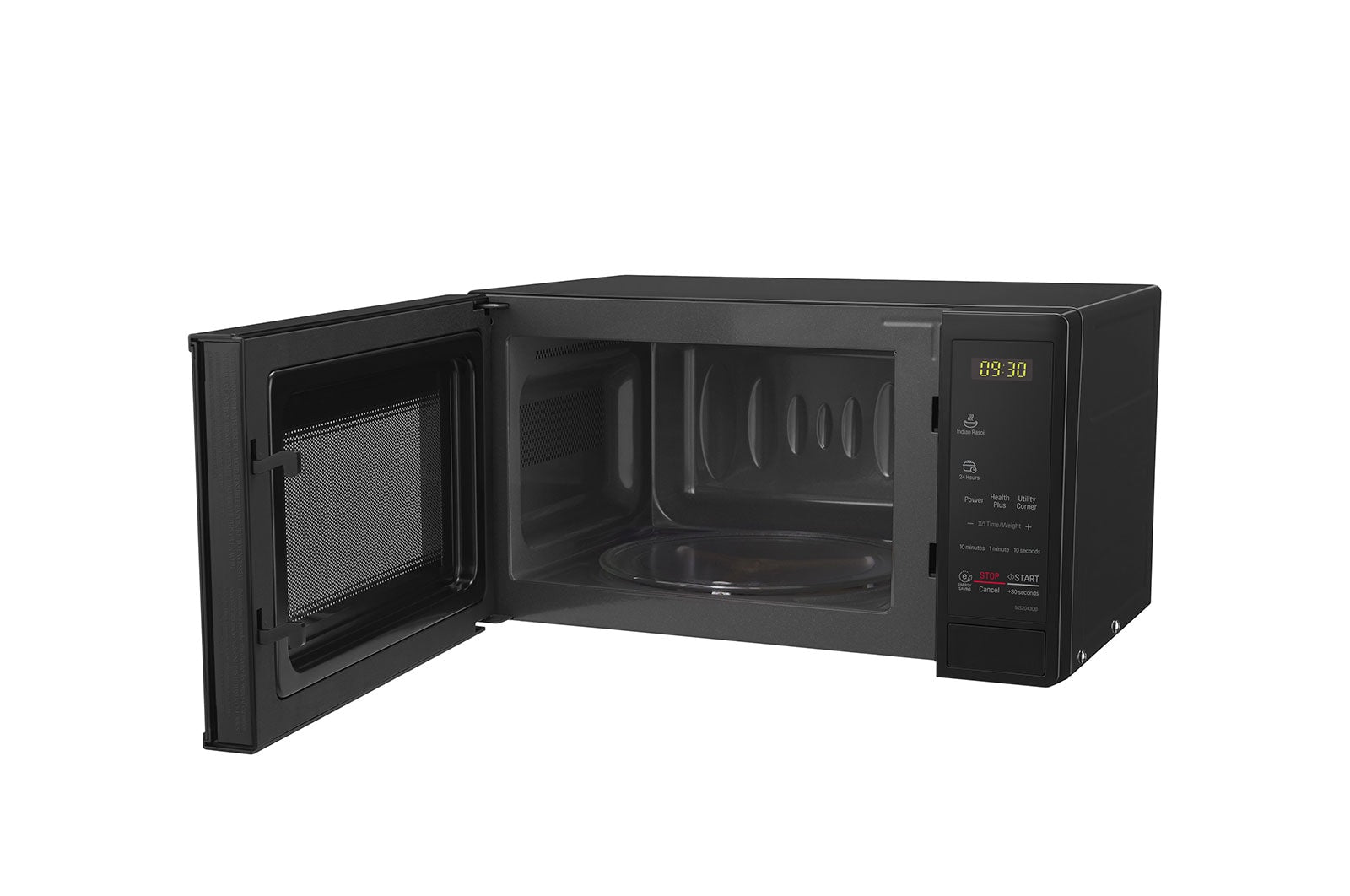 LG 20 L MS2043DB Solo Microwave Oven with Glass Door, i-wave technology, Anti-Bacteria Cavity, Black Color