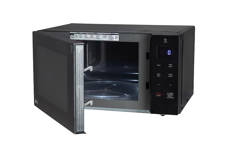 LG 30 L Solo Microwave Oven with Glass Door, i-wave technology, Anti-Bacteria Cavity, Black Color