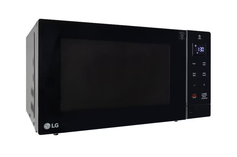 LG 30 L Solo Microwave Oven with Glass Door, i-wave technology, Anti-Bacteria Cavity, Black Color