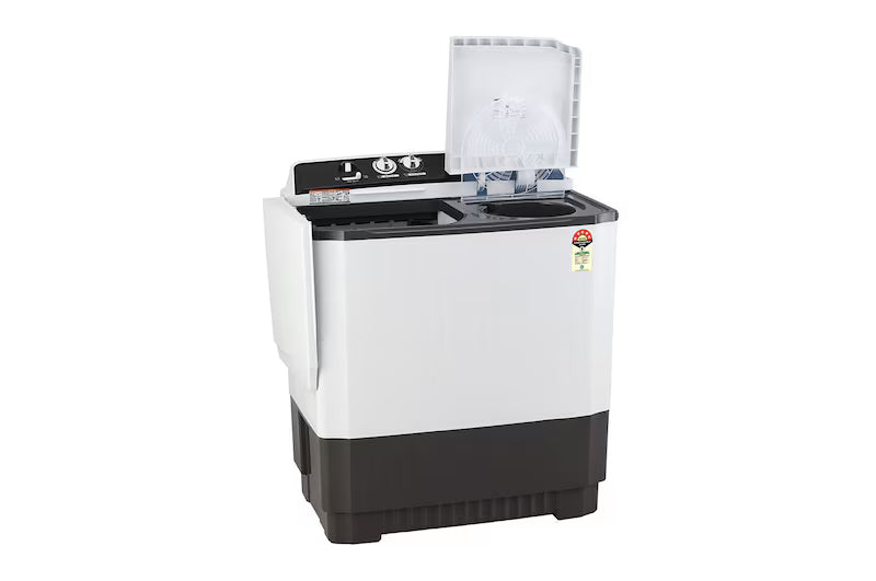 LG 10Kg Semi Automatic Washing Machine, Roller Jet Pulsator, Dark Grey, 5 Star