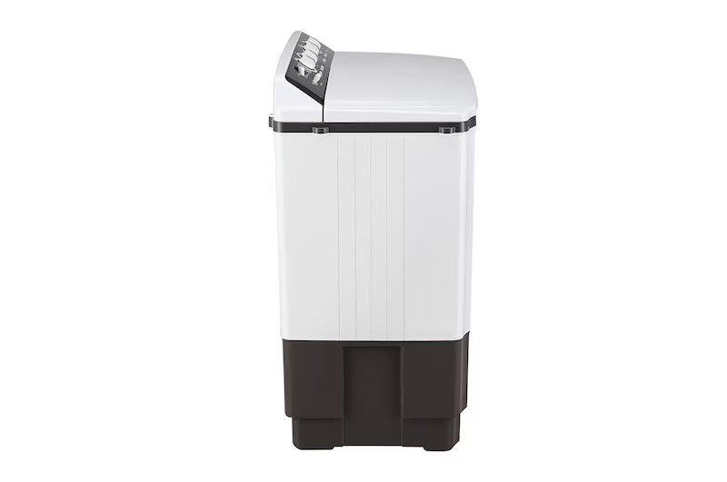 LG 10Kg Semi Automatic Washing Machine, Roller Jet Pulsator, Dark Grey, 5 Star