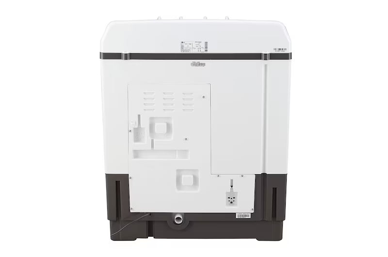 LG 10Kg Semi Automatic Washing Machine, Roller Jet Pulsator, Dark Grey, 5 Star