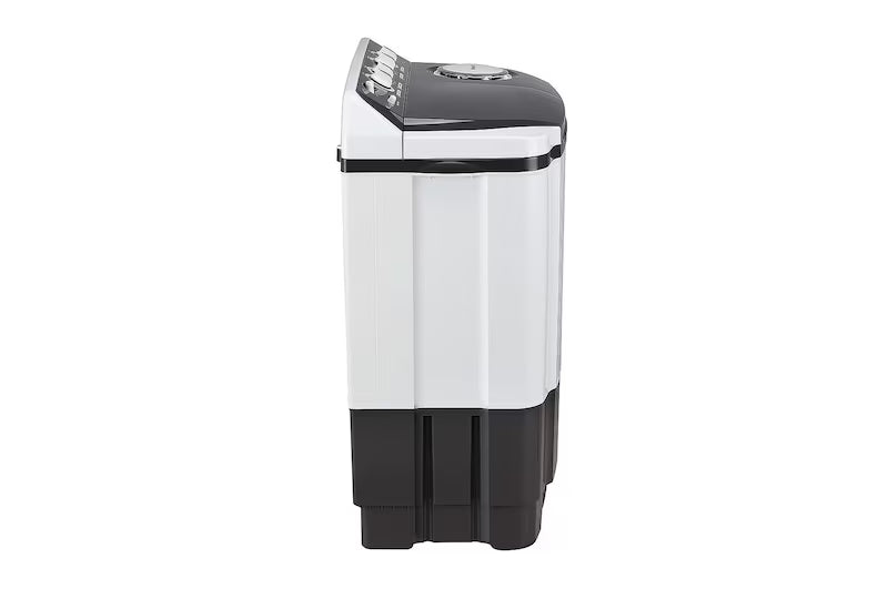 LG 7.5 Kg Semi Automatic Washing Machine, Roller Jet Pulsator, 3 Wash Programs, Dark Grey, 5 Star