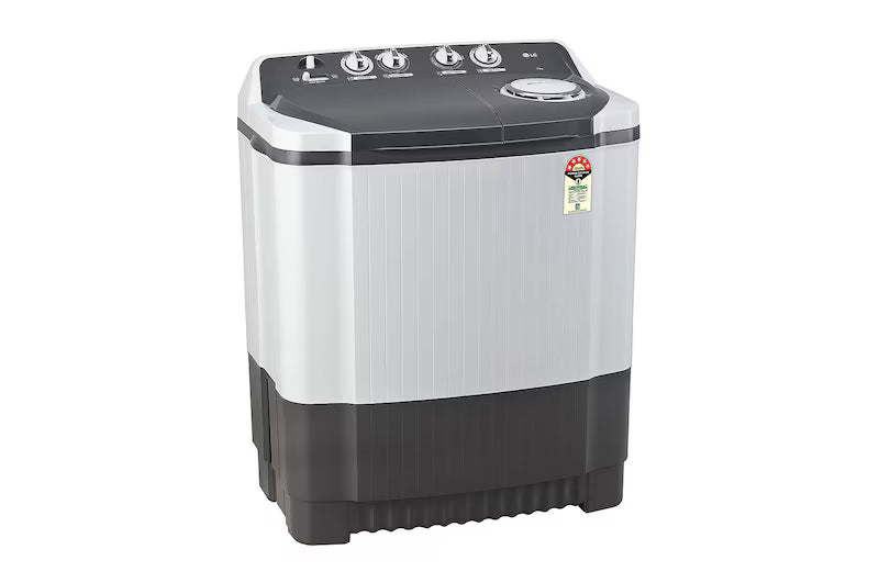 LG 7.5 Kg Semi Automatic Washing Machine, Roller Jet Pulsator, 3 Wash Programs, Dark Grey, 5 Star