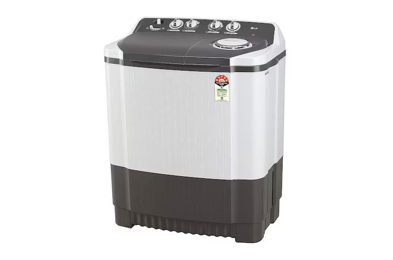 LG 7.5 Kg Semi Automatic Washing Machine, Roller Jet Pulsator, 3 Wash Programs, Dark Grey, 5 Star