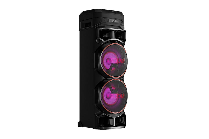 LG XBOOM RNC9, Double Super Bass Boost, Powerful Sound, Karaoke Bluetooth Party Speaker