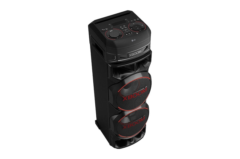 LG XBOOM RNC9, Double Super Bass Boost, Powerful Sound, Karaoke Bluetooth Party Speaker