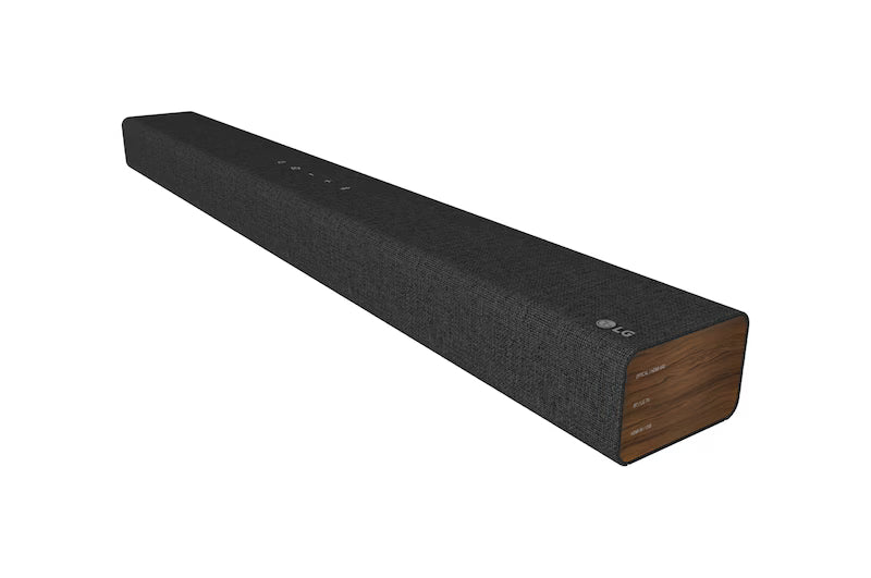 LG Soundbar for TV featuring 2.1 Channel, 100W, Built-In Subwoofer, AI Sound Pro