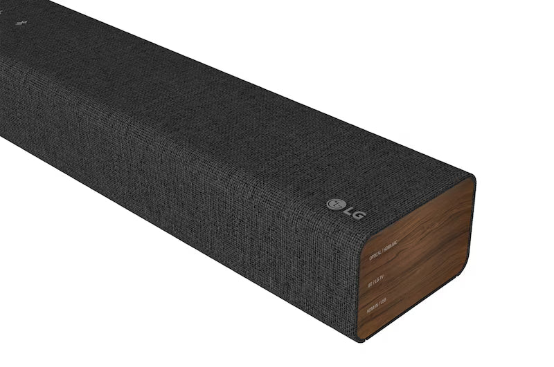 LG Soundbar for TV featuring 2.1 Channel, 100W, Built-In Subwoofer, AI Sound Pro