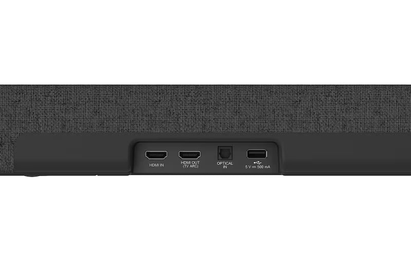 LG Soundbar for TV featuring 2.1 Channel, 100W, Built-In Subwoofer, AI Sound Pro