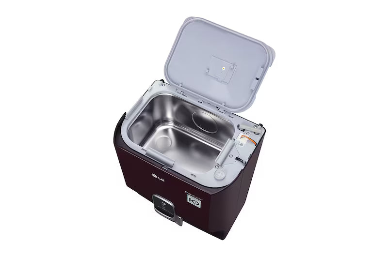 LG 8L UF+UV+HMR Water Purifier with Steel Tank, Crimson Red