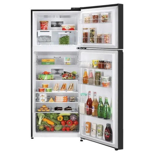 GLT4026SNBM LG 398L Frost Free Double Door Convertible Refrigerator | Smart Inverter | Multi Air Flow | Auto Smart Connect