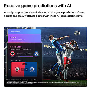 108 cm (43) LG NANO 4K UHD AI 43NU880BPLA UHD TV with α7 AI Processor 4K Gen9, with Dolby Atmos 2026