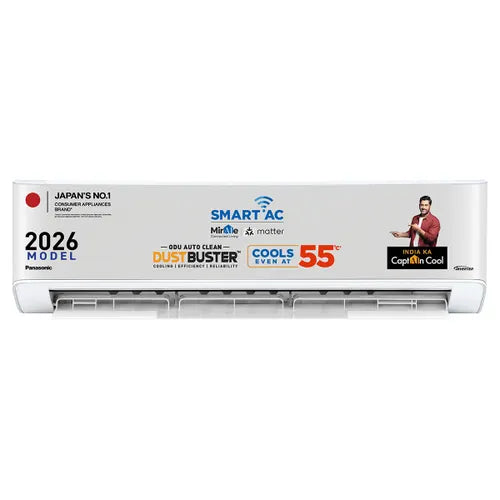 Panasonic Split AC, 1.5 Ton, 3 Star, Inverter Type, CS/CU-RU18CKY-1