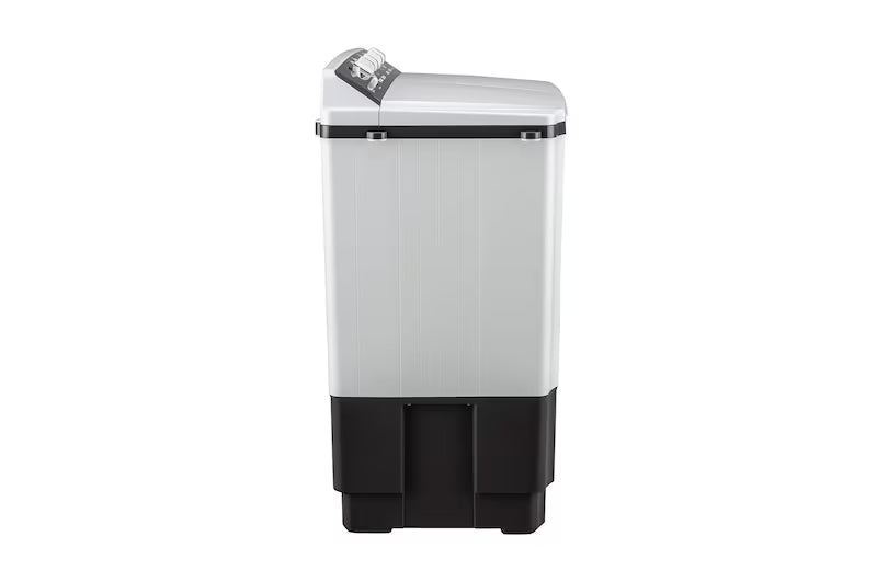 LG 7Kg Semi Automatic Washing Machine, Rat Away Technology, Dark Grey, 5 Star