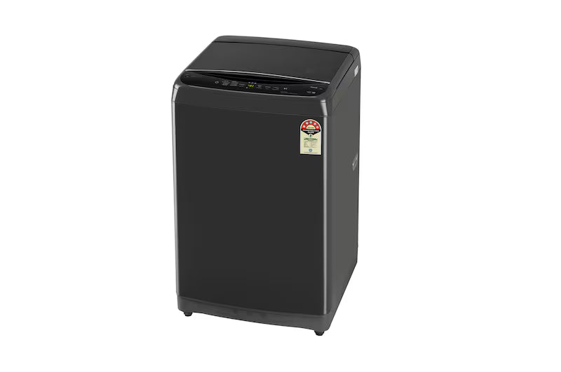 LG 9Kg Top Load Washing Machine, Smart Inverter Motor, In-built Heater, Middle Black, 5 Star