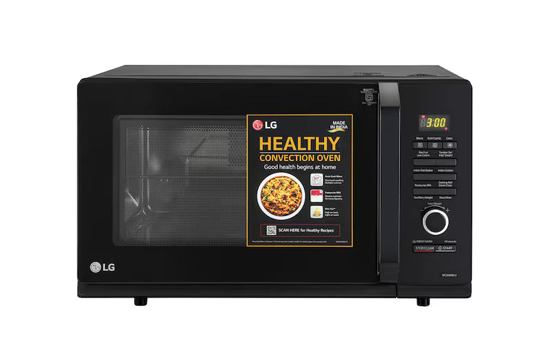 LG 32 L Convection Microwave Oven with 301 Auto Cook Menu, Black