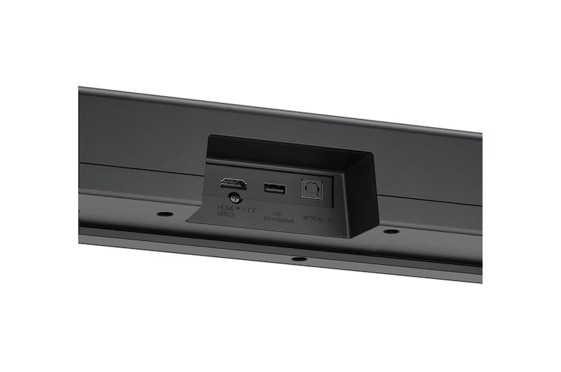 LG Soundbar for TV, 2.1 Channel, 300W, WOW Interface, AI Sound Pro, Dolby Digital