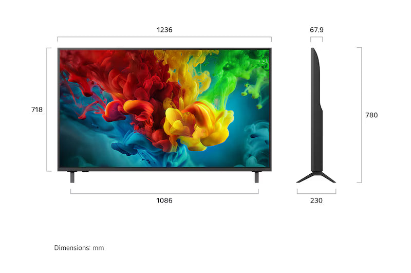 LG 139cm (55) QNED evo AI QNED82BX Mini LED 4K Smart TV 2026