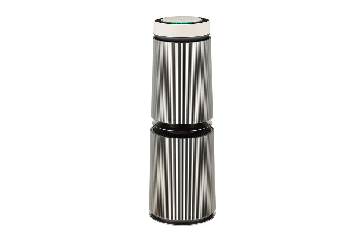 LG 360˚ Clean Air Purifier, 104m² Room Capacity, HEPA Filter, BLDC Motor, Smart indicator, AQI Status, UVnano AS10GDBY0