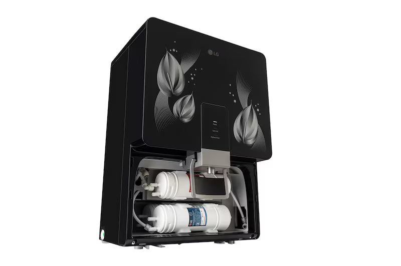 LG 8L RO+Mineral Booster Water Purifier with Steel Tank, Black