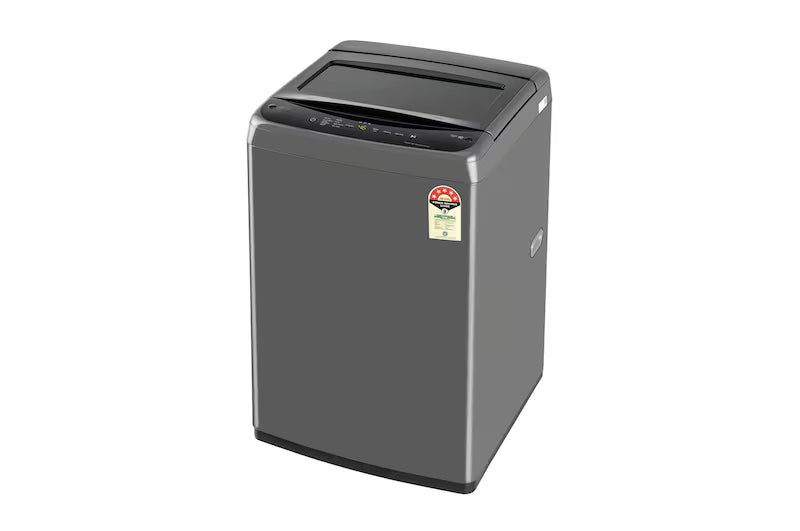 LG 8Kg Top Load Washing Machine, Smart Inverter Motor, Middle Black, 5 Star