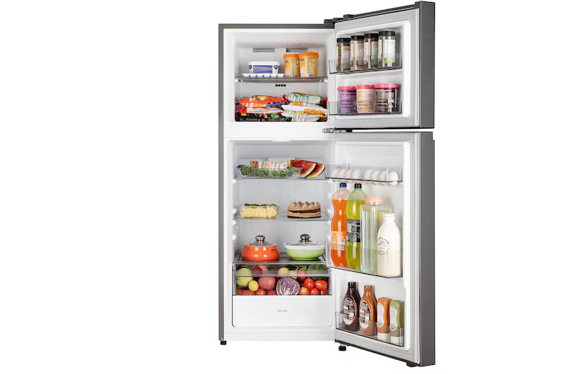 LG 225L GLT2216WYDS Double Door Refrigerator with Smart Mode, Auto Smart Connect, Smart Inverter Compressor, Multi Air Flow, Dazzle Steel, 2 Star