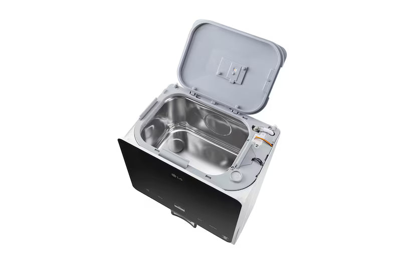 WW176GTBW LG 8L RO+UV+MB Water Purifier with Stainless Steel Tank, Premium Glass Finish