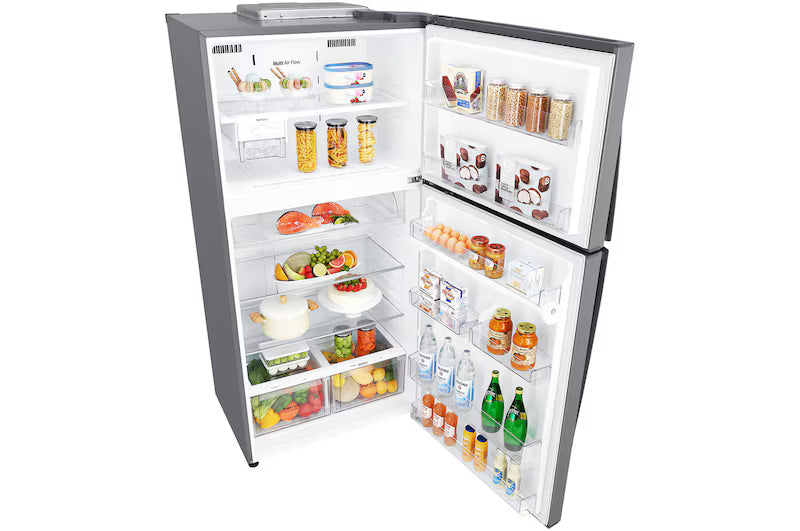 LG 650L Side-by-Side Refrigerator, Convertible, Door Cooling+™, Shiny Steel Finish, 3 Star