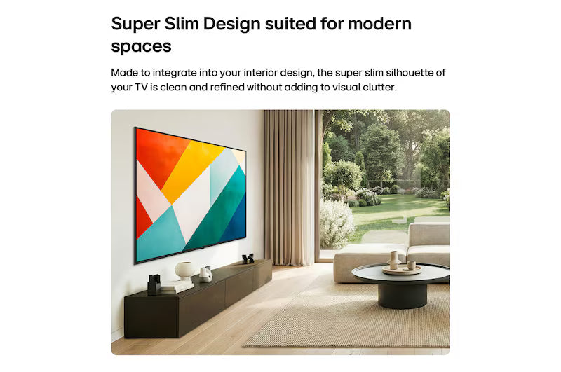 LG 75QNED85BLA 189 cm (75) LG QNED evo AI 4K MiniLED TV 75QNED85BLA with α8 AI Processor Gen3, with HDR10 Pro 2026