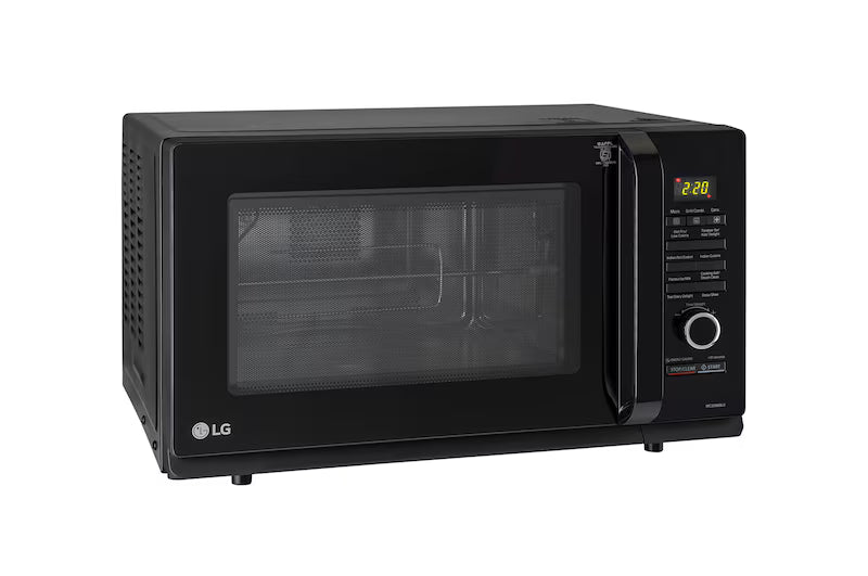 LG 32 L Convection Microwave Oven with 301 Auto Cook Menu, Black