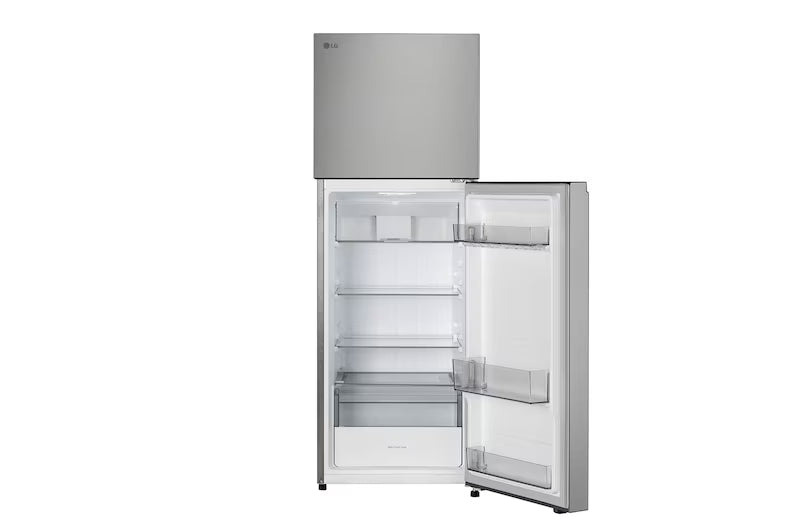 LG 251 L Double Door Refrigerator with Smart Inverter Compressor, Multi-Air Flow, Frost Free, Shiny Steel, 1 Star