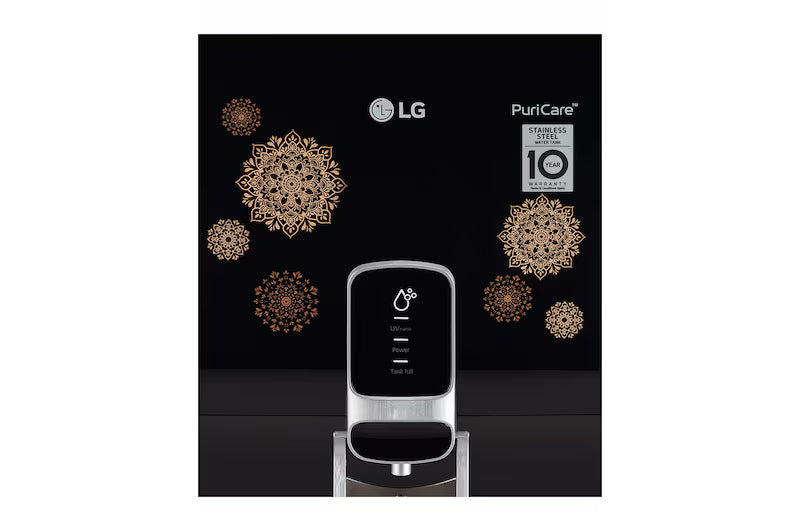 LG 8L RO+UV+Mineral Booster Water Purifier, Steel Tank