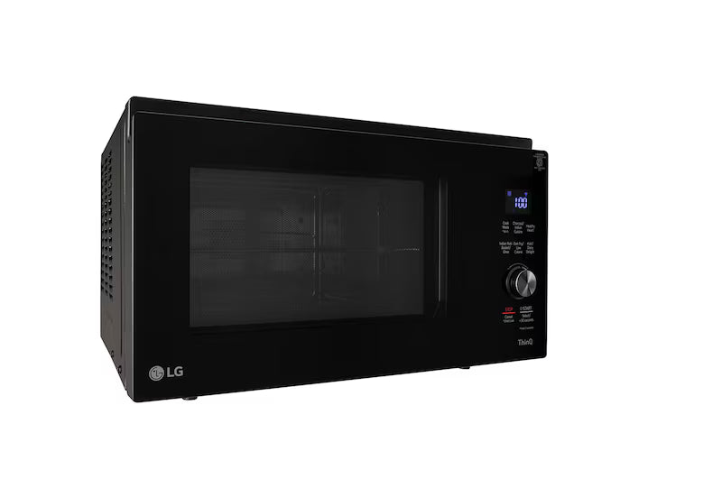 LG 32 L Scan-To-Cook Charcoal Microwave Oven with Healthy Heart™, Charcoal Lighting Heater, Motorised Rotisserie, Black