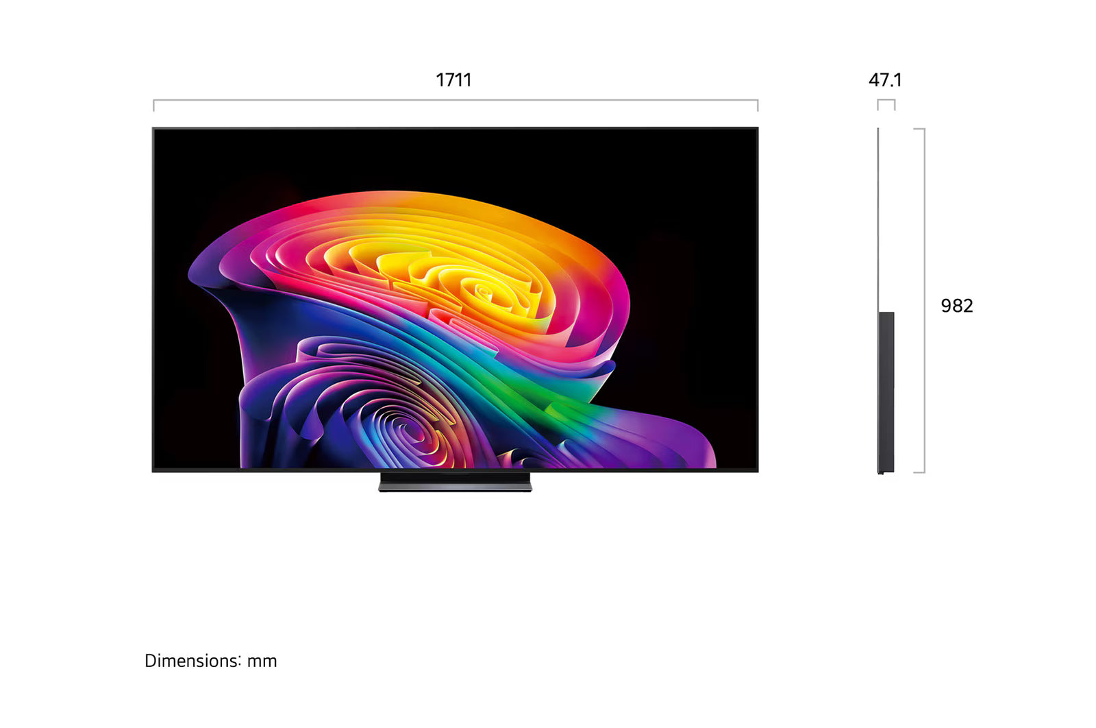 195cm (77) LG OLED evo AI C6 4K Smart TV 2026