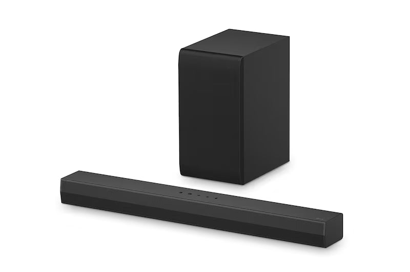 LG Soundbar for TV, 2.1 Channel, 300W, WOW Interface, AI Sound Pro, Dolby Digital