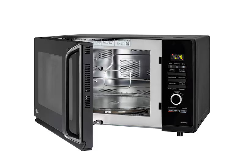 LG 32 L Convection Microwave Oven with 301 Auto Cook Menu, Black