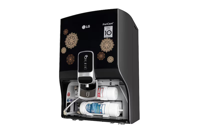 LG 8L RO+UV+Mineral Booster Water Purifier, Steel Tank