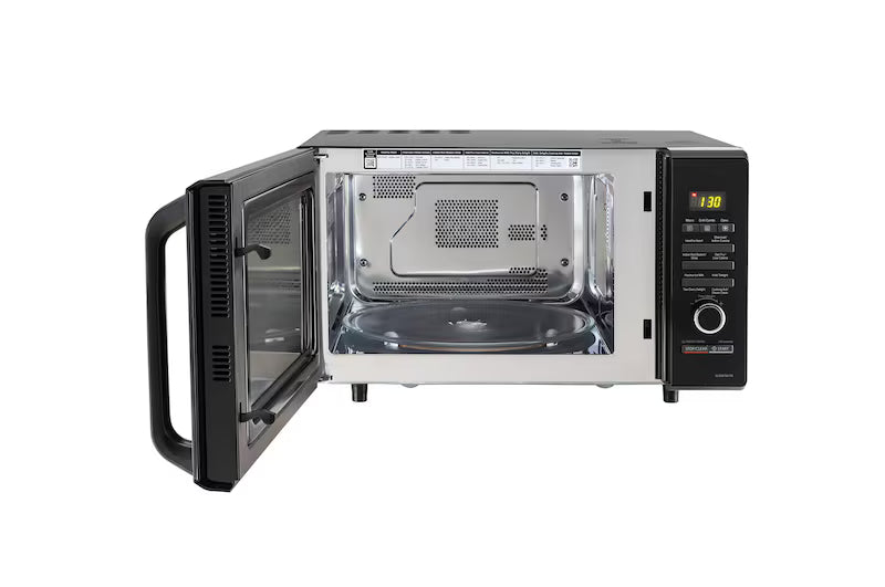 LG 28L Convection Microwave Oven, 271 Auto Cook Menu, Diet Fry™, Black