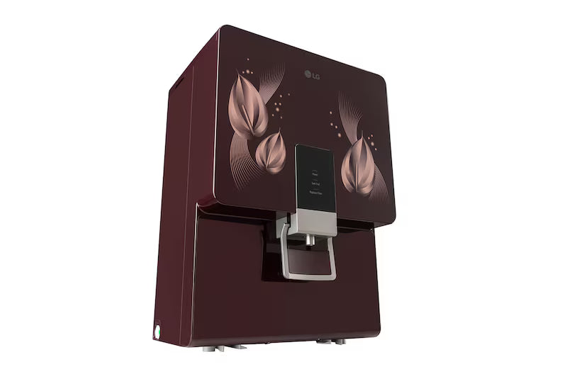 LG 8L RO+Mineral Booster Water Purifier with Steel Tank, Crimson Red