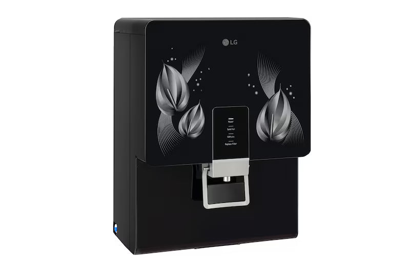 LG 8L RO+Mineral Booster Water Purifier with Steel Tank, Black
