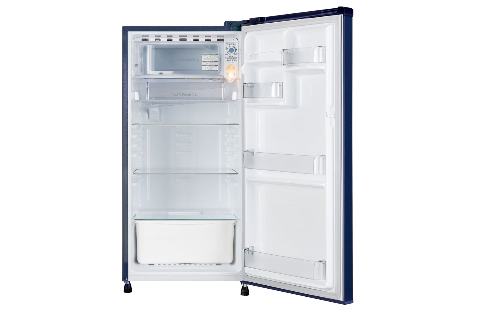 LG 180 L Single Door Refrigerator GLD1816WORR with Fast Ice Making, Fit Max Chiller Tray , Royal Rose, 1 Star