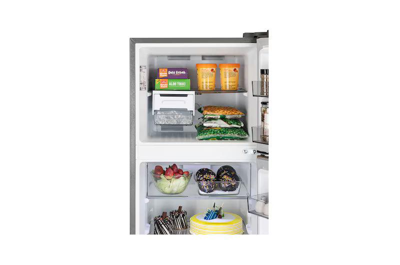 LG 251 L Double Door Refrigerator with Smart Inverter Compressor, Multi-Air Flow, Frost Free, Shiny Steel, 1 Star